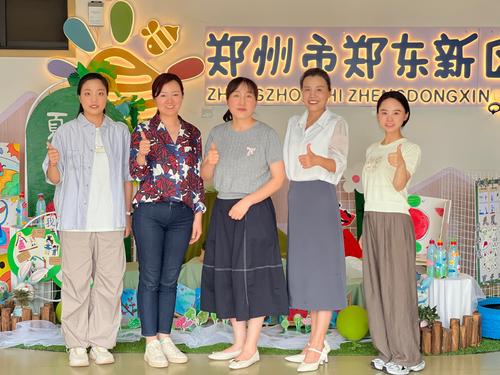 河南大学教育学部博士工作站成员入园指导
