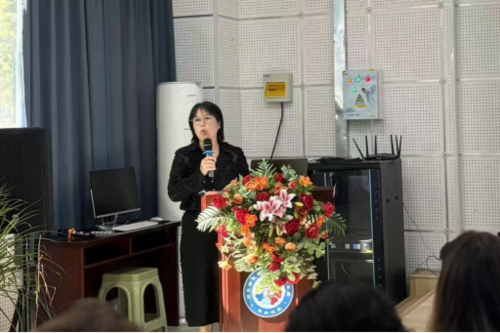 2郑东新区基础教育教学研究室小学数学教研员陈莉老师总结培训